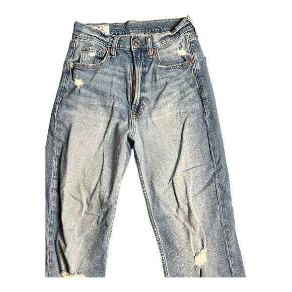 Gap Loose High Rise Womens Jeans 25 0 XS Grunge Casual Basic Streetwear - Picture 2 of 7